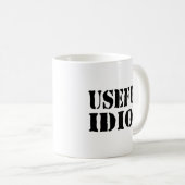 NÜTZLICHES IDIOT KAFFEETASSE (VorderseiteRechts)