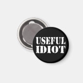 NÜTZLICHES IDIOT MAGNET (Vorderseite/Rückseite)
