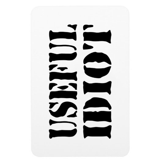 NÜTZLICHES IDIOT MAGNET (Vertikal)