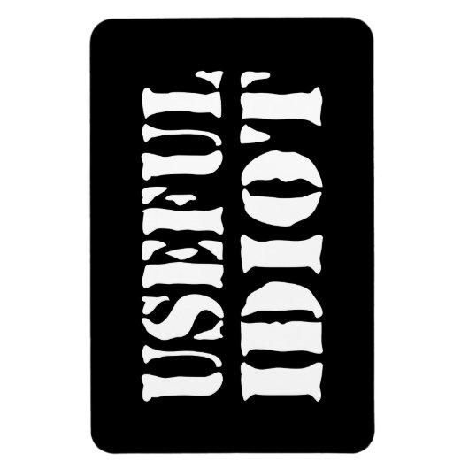 NÜTZLICHES IDIOT MAGNET (Vertikal)