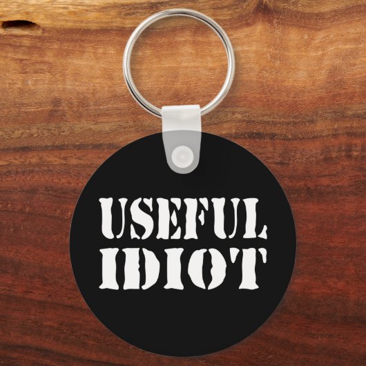 NÜTZLICHES IDIOT SCHLÜSSELANHÄNGER (Rückseite)