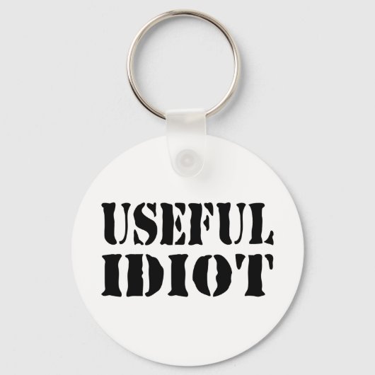 NÜTZLICHES IDIOT SCHLÜSSELANHÄNGER (Vorderseite)