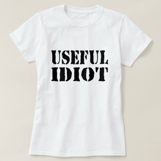 NÜTZLICHES IDIOT T-Shirt (Design vorne)