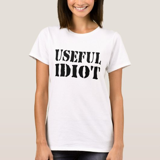 NÜTZLICHES IDIOT T-Shirt (Vorderseite)