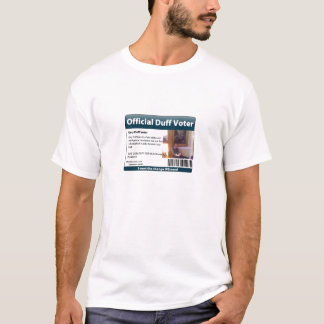Nutzloses 09 Wähler-Shirt (Männer) T-Shirt