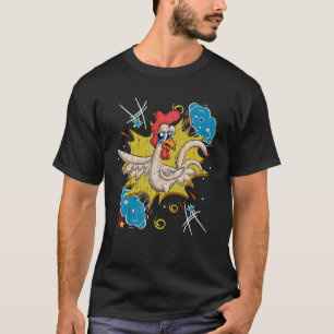 Nutztier  Landwirt Landwirtschaft Geflügel Vogel   T-Shirt