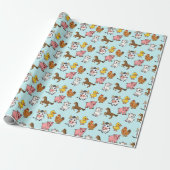 Nutztiere Geschenkpapier (Ungerollt)