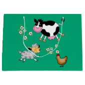 Nutztiere Große Geschenktüte (Vorderseite)