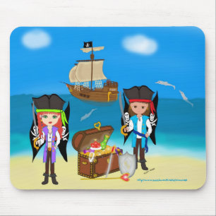 Nutzung von Piraten und Schatzkammern Mousepad