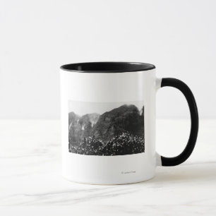 Nuuanu Tal, Hawaii - Ansicht des umgedrehten Tasse