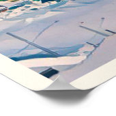 Nuuk: Die Polarstadt mit atemberaubenden Landschaf Poster (Ecke)