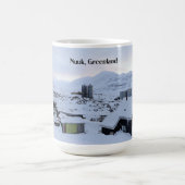 Nuuk, Greenland landscape photograph Kaffeetasse (Mittel)