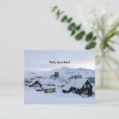 Nuuk, Grönland-Landschaftsfotos Postkarte (Stehend Vorderseite)