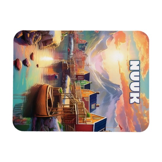 Nuuk Magnet (Horizontal)