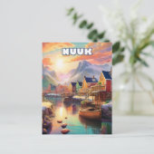 Nuuk Postkarte (Stehend Vorderseite)