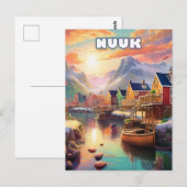 Nuuk Postkarte (Vorne/Hinten)