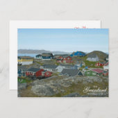 Nuuk Postkarte (Vorne/Hinten)