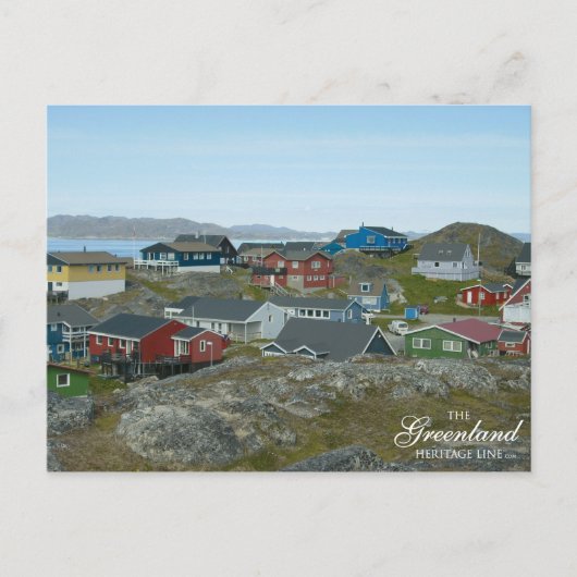 Nuuk Postkarte (Vorderseite)