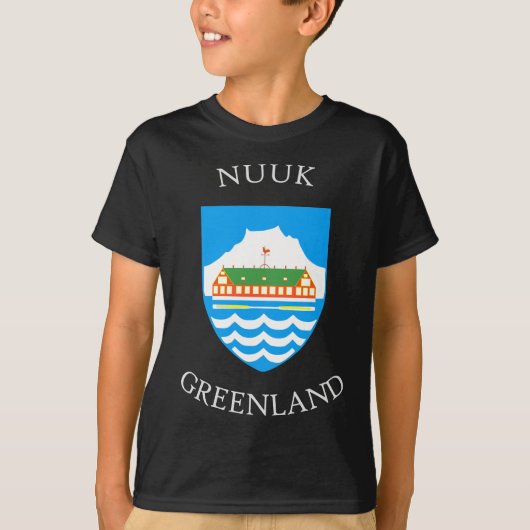 Nuuk Wappen T-Shirt (Vorderseite)
