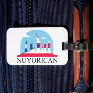 Nuyorican Pride New York Puerto Rico Erbe Gepäckanhänger
