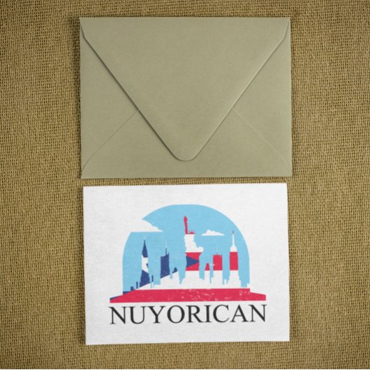 Nuyorican Pride New York Puerto Rico Erbe Postkarte