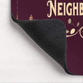 Nuzzle in die Nachbarschaft Mousepad (Ecke)