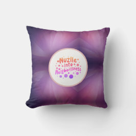 Nuzzle in Nachbarschaftswirbelkissen Kissen