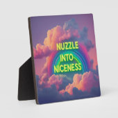 Nuzzle in Nicness Fotoplatte (Vorderseite)