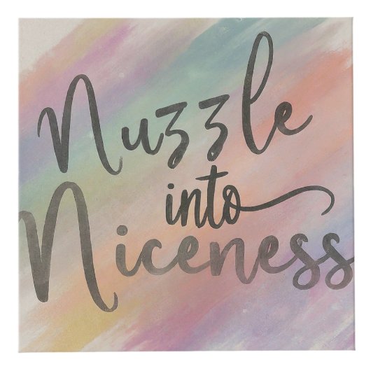 Nuzzle in Nicness Würfel (Vorderseite)