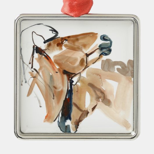 Nuzzle Ornament Aus Metall (Vorne)