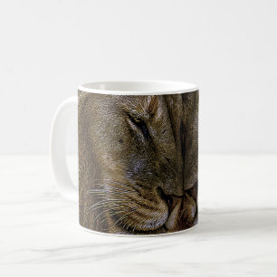 Nuzzling Lion Couple Kaffeetasse