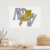 NV-Spurweite Poster (Küche)