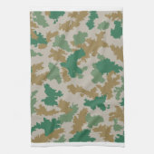 NVA Flächentarn (Flecktarn / Blumentarn) Geschirrtuch (Vertikal)