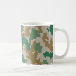 NVA Flächentarn (Flecktarn / Blumentarn) Kaffeetasse