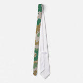 NVA Flächentarn (Flecktarn / Blumentarn) Krawatte (Rückseite)