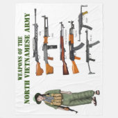 NVA WEAPONS FLEECEDECKE (Vorderseite)