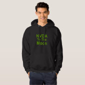 NVDA zum Mond Hoodie (Vorne ganz)