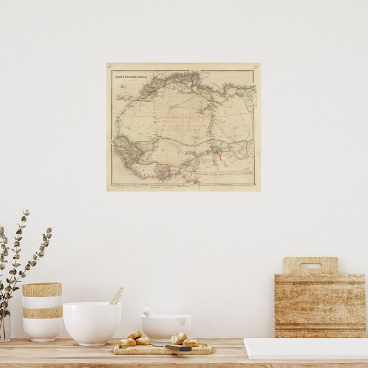 NW Afrika Poster (Küche)