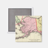 NW. Amerika 2 Magnet (Vorderseite/Rückseite)