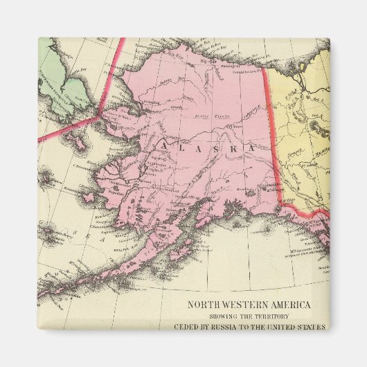 NW. Amerika 2 Magnet (Vorne)