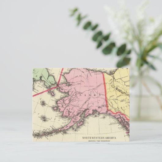 NW. Amerika 2 Postkarte (Stehend Vorderseite)