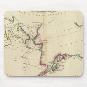 NW Amerika, NE Asien Mousepad