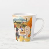 NW AUTUMN finnish lapphund and chow Milchtasse (Rechts)