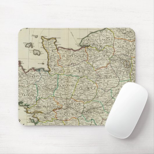 NW Frankreich Mousepad (Mit Mouse)