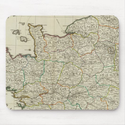 NW Frankreich Mousepad (Vorne)