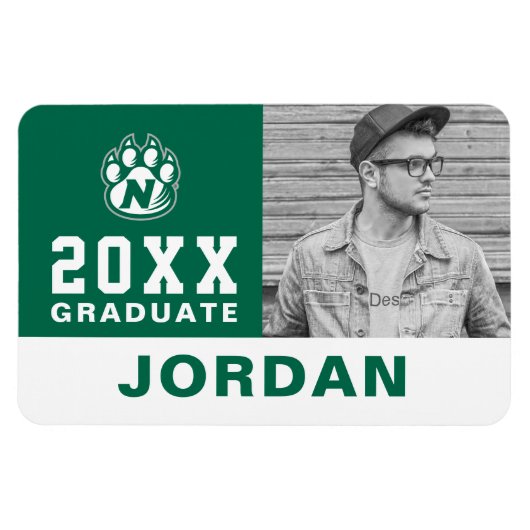 NW Missouri Staat Graduate Magnet (Horizontal)