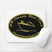 NWCBC Schwarzes u. Gold Mousepad (Mit Mouse)