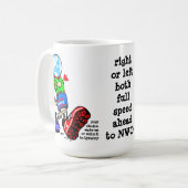 NWO Stiefel Kaffeetasse (Vorderseite Links)