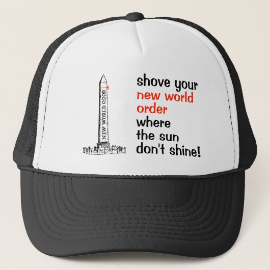 NWO Trucker Hat zeigen Truckerkappe (Vorderseite)