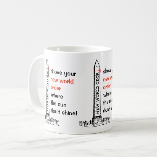 NWO zeigen Kaffeetasse (Vorderseite Links)
